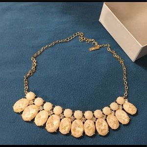 Inc ivory stone fancy necklace